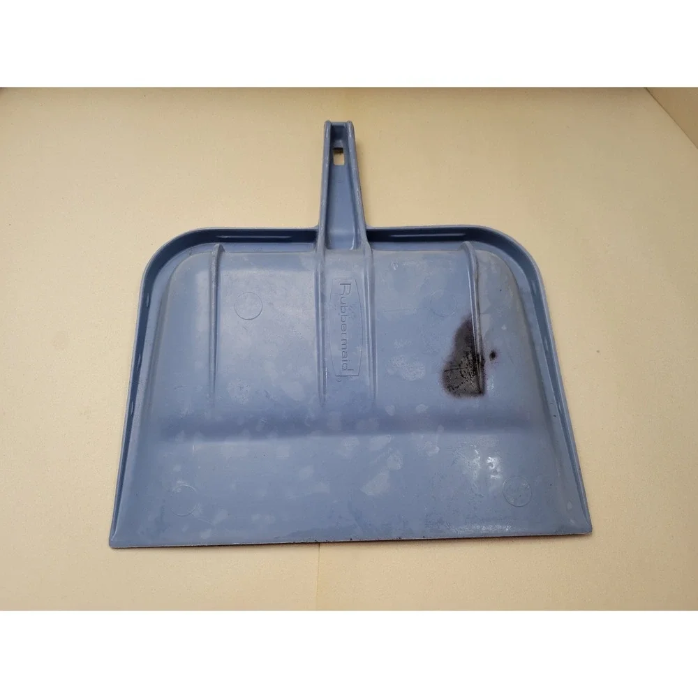 Vintage Rubbermaid Dust Pan Blue 2000s Household Cleaning Tool Sturdy Gadget